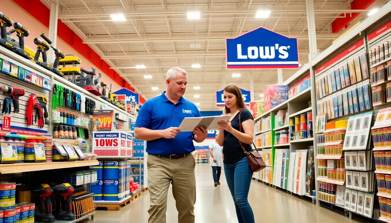 Products Offered By Lowe's Home Repair